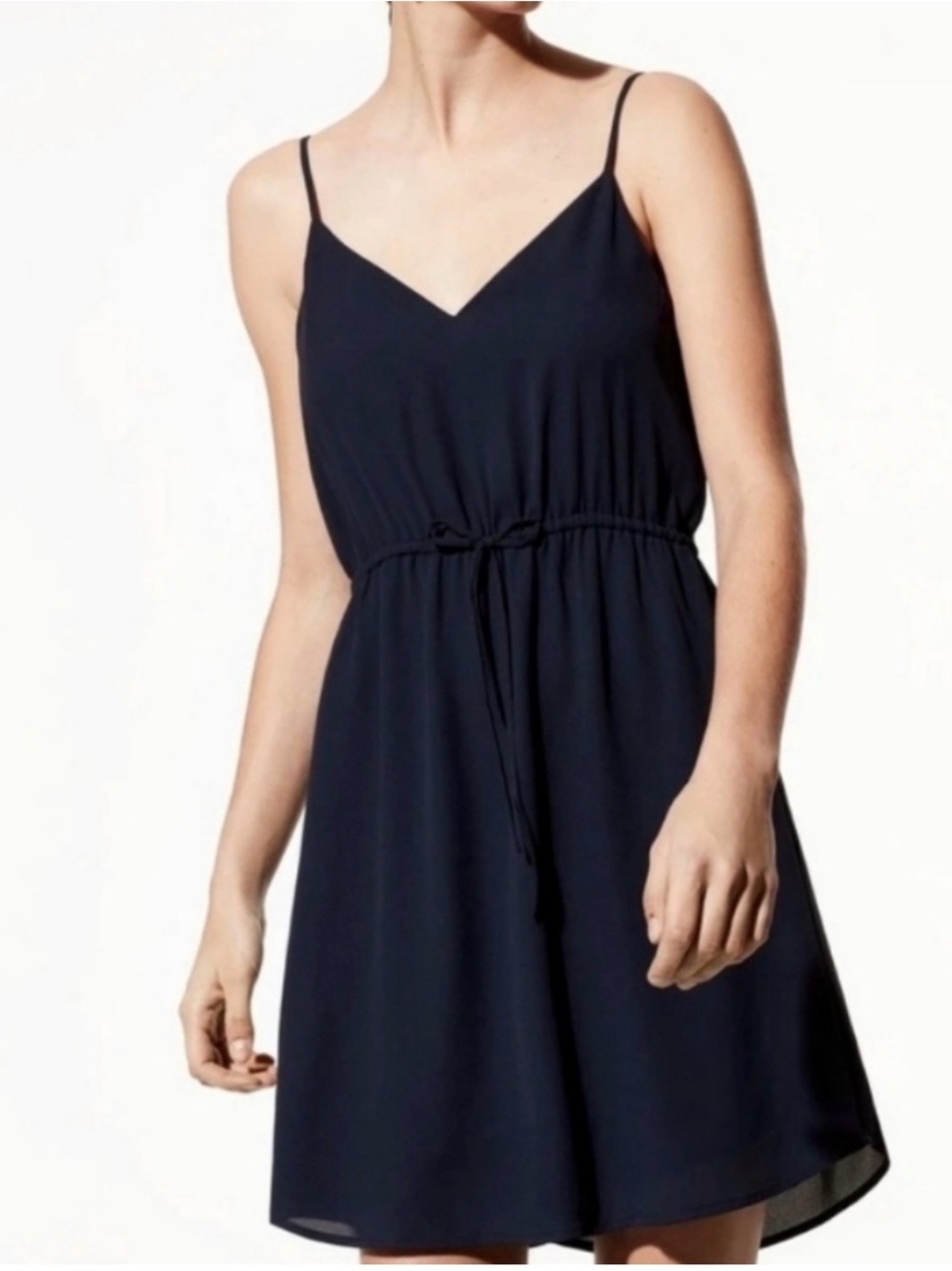 Babaton Casmir Dress in Navy